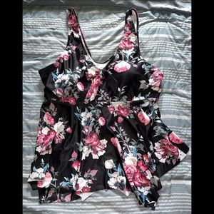 Shein Tankini Bathing Suit Top Size 3 (18/20)
